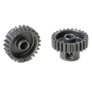 Team Corally - 48 DP Pinion - Short - Hard Anodised AL7075 - 25 Teeth - Shaft Dia. 3.17mm