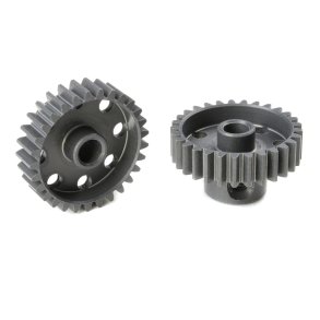 Team Corally - 48 DP Pinion - Short - Hard Anodised AL7075 - 29 Teeth - Shaft Dia. 3.17mm