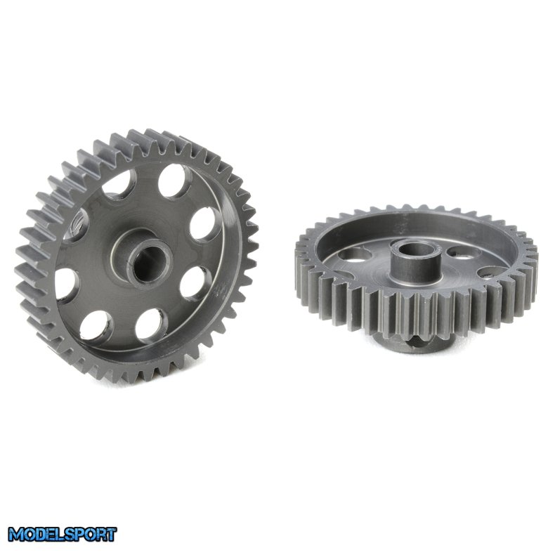 Team Corally - 48 DP Pinion - Short - Hard Anodised AL7075 - 40 Teeth - Shaft Dia. 3.17mm