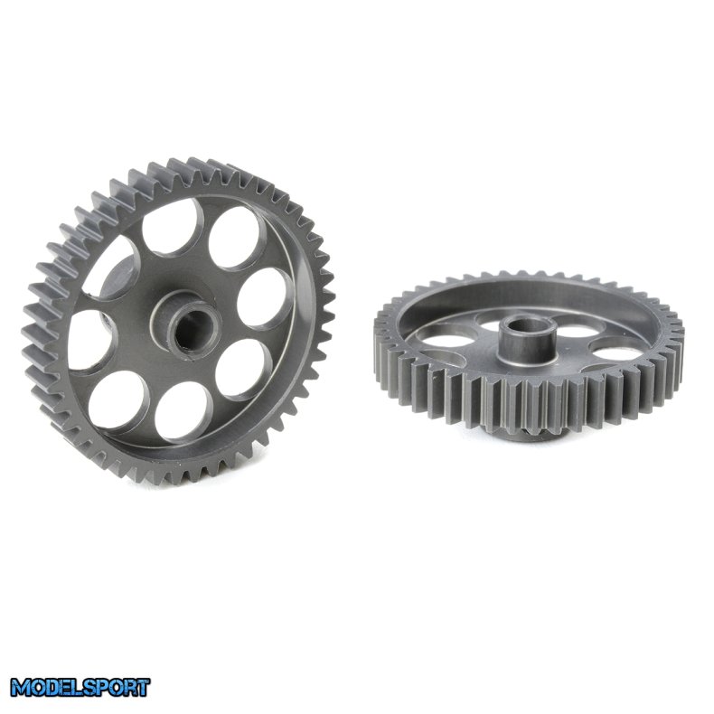 Team Corally - 48 DP Pinion - Short - Hard Anodised AL7075 - 46 Teeth - Shaft Dia. 3.17mm