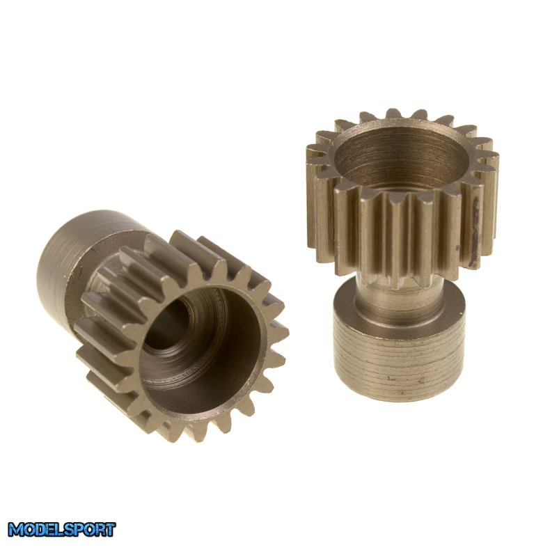 Team Corally - 48 DP Pinion  Long Boss  Hardened Steel  19 Teeth - �3.17mm
