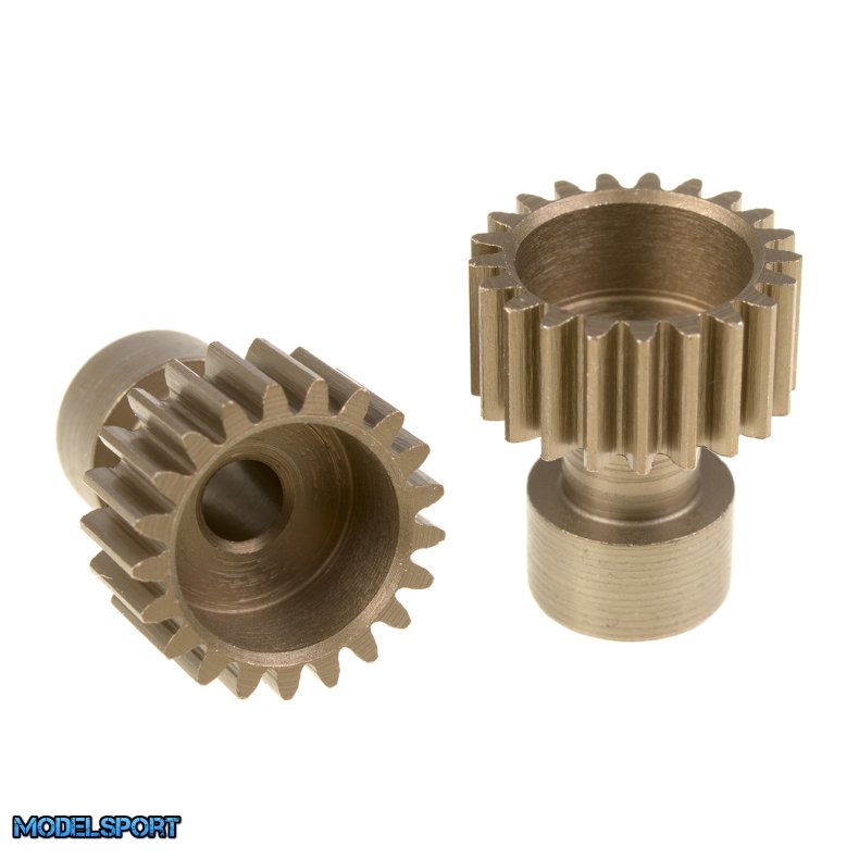 Team Corally - 48 DP Pinion  Long Boss  Hardened Steel  21 Teeth - �3.17mm
