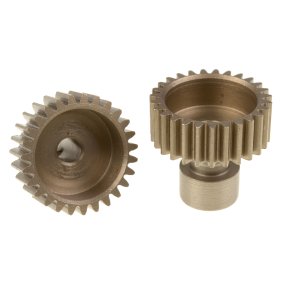 Team Corally - 48 DP Pinion  Long Boss  Hardened Steel  27 Teeth - �3.17mm
