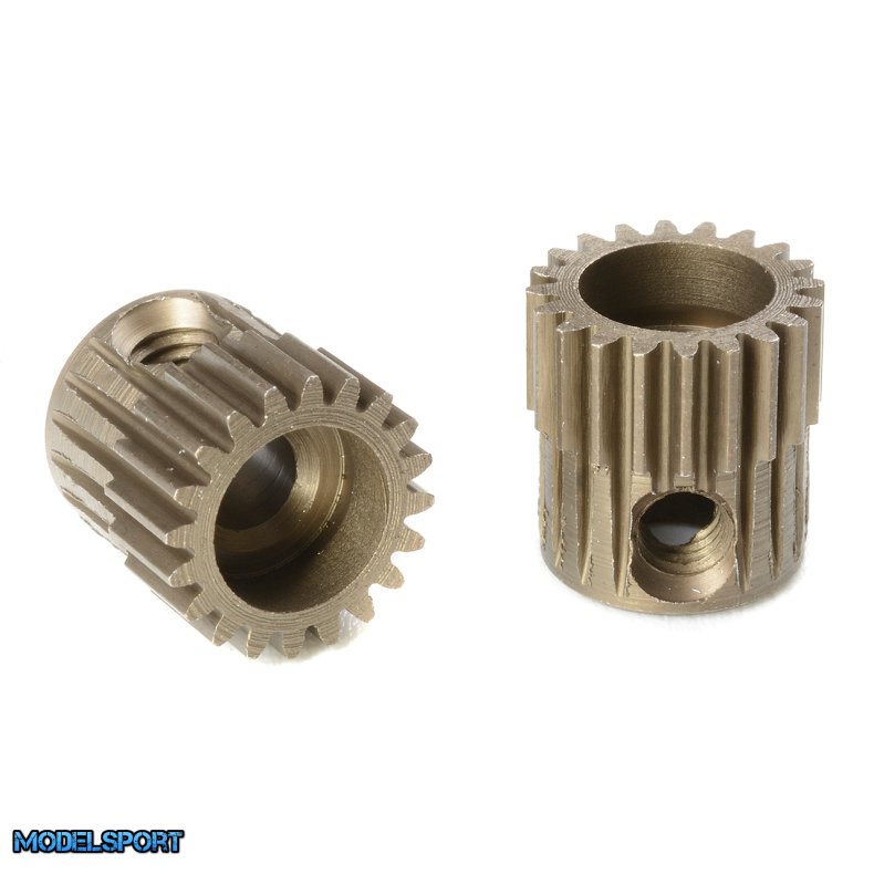 Team Corally - 64 DP Pinion - Short - Hardened Steel - 20 Teeth - Shaft Dia. 3.17mm
