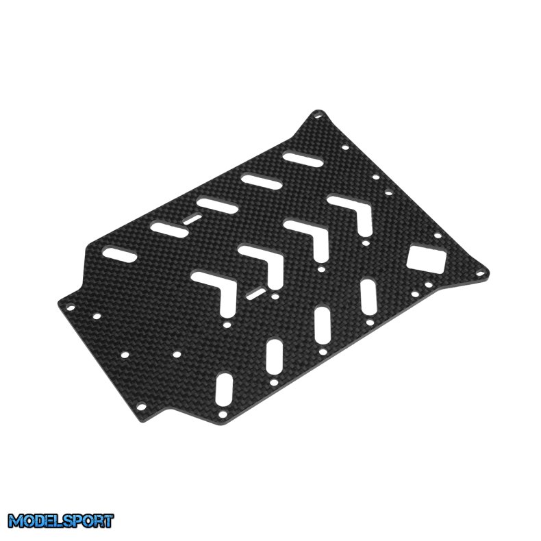 Team Corally - Radio Plate SSX-8R - 3K Carbon - 1 Pc