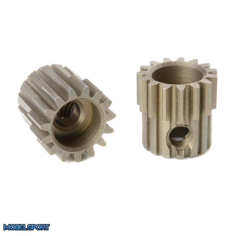 Team Corally - 48 DP Pinion - Short - Hardened Steel - 15 Teeth - Shaft Dia. 3.17mm