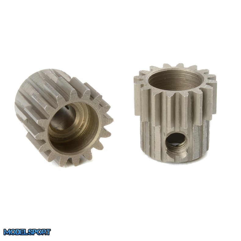 Team Corally - 48 DP Pinion - Short - Hardened Steel - 16 Teeth - Shaft Dia. 3.17mm
