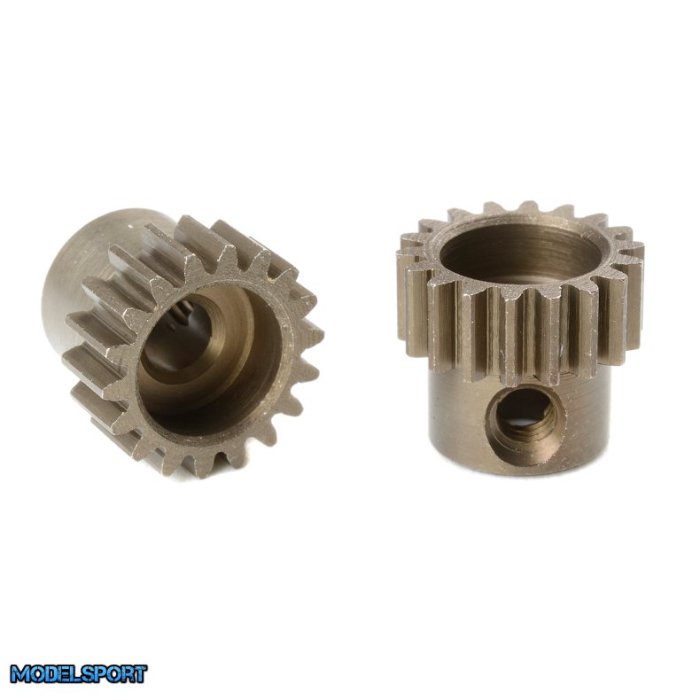 Team Corally - 48 DP Pinion - Short - Hardened Steel - 18 Teeth - Shaft Dia. 3.17mm