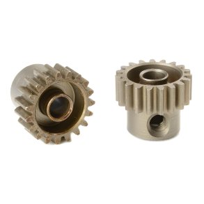 Team Corally - 48 DP Pinion - Short - Hardened Steel - 19 Teeth - Shaft Dia. 3.17mm