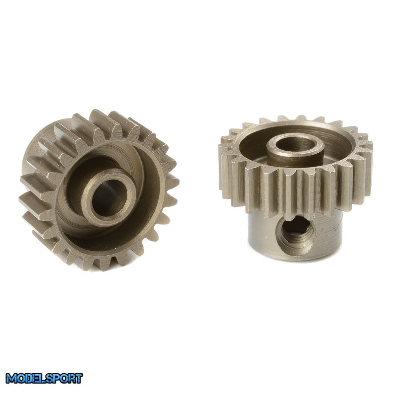 Team Corally - 48 DP Pinion - Short - Hardened Steel - 22 Teeth - Shaft Dia. 3.17mm