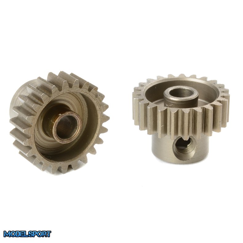 Team Corally - 48 DP Pinion - Short - Hardened Steel - 23 Teeth - Shaft Dia. 3.17mm