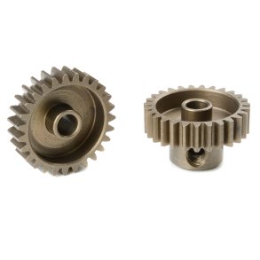 Team Corally - 48 DP Pinion - Short - Hardened Steel - 27 Teeth - Shaft Dia. 3.17mm