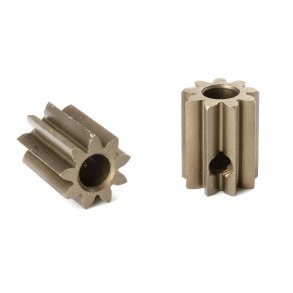 Team Corally - M0.6 Pinion - Short - Hardened Steel - 9 Teeth - Shaft Dia. 3.17mm