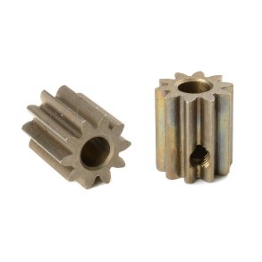 Team Corally - M0.6 Pinion - Short - Hardened Steel - 10 Teeth - Shaft Dia. 3.17mm