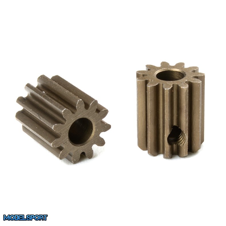 Team Corally - M0.6 Pinion - Short - Hardened Steel - 11 Teeth - Shaft Dia. 3.17mm