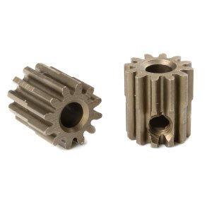 Team Corally - M0.6 Pinion - Short - Hardened Steel - 12 Teeth - Shaft Dia. 3.17mm