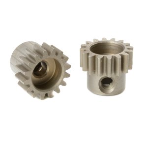 Team Corally - M0.6 Pinion - Short - Hardened Steel - 16 Teeth - Shaft Dia. 3.17mm