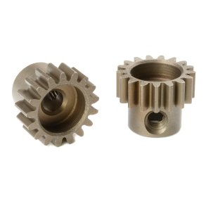 Team Corally - M0.6 Pinion - Short - Hardened Steel - 17 Teeth - Shaft Dia. 3.17mm
