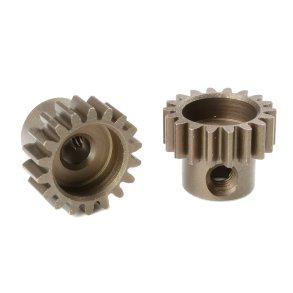 Team Corally - M0.6 Pinion - Short - Hardened Steel - 18 Teeth - Shaft Dia. 3.17mm