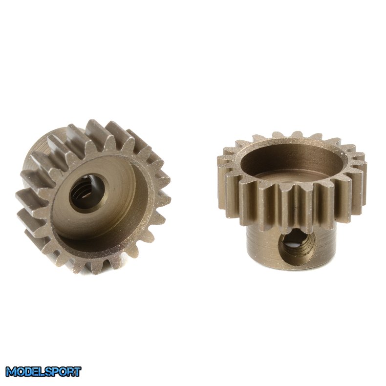Team Corally - M0.6 Pinion - Short - Hardened Steel - 20 Teeth - Shaft Dia. 3.17mm