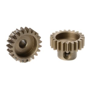 Team Corally - M0.6 Pinion - Short - Hardened Steel - 21 Teeth - Shaft Dia. 3.17mm