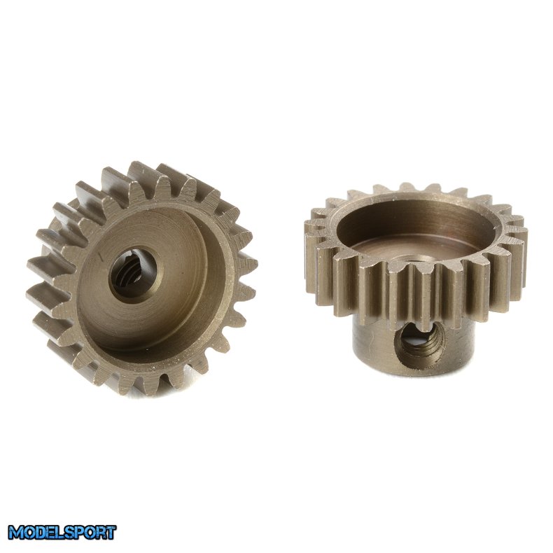 Team Corally - M0.6 Pinion - Short - Hardened Steel - 22 Teeth - Shaft Dia. 3.17mm