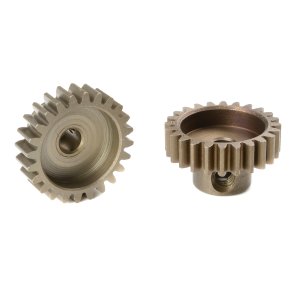 Team Corally - M0.6 Pinion - Short - Hardened Steel - 24 Teeth - Shaft Dia. 3.17mm