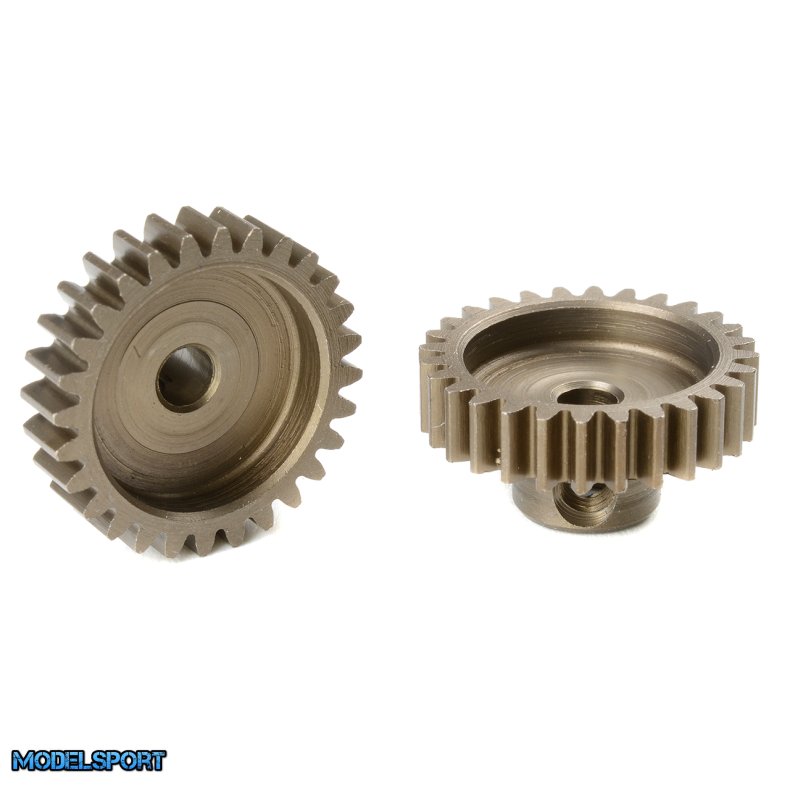 Team Corally - M0.6 Pinion - Short - Hardened Steel - 28 Teeth - Shaft Dia. 3.17mm