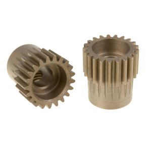 Team Corally - 48 DP Pinion  Short  Hardened Steel  21 Teeth - �5mm