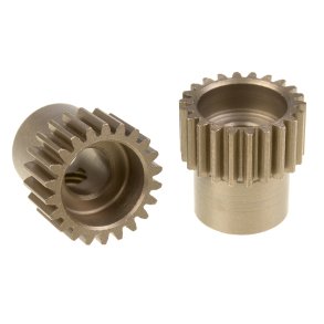 Team Corally - 48 DP Pinion  Short  Hardened Steel  22 Teeth - �5mm