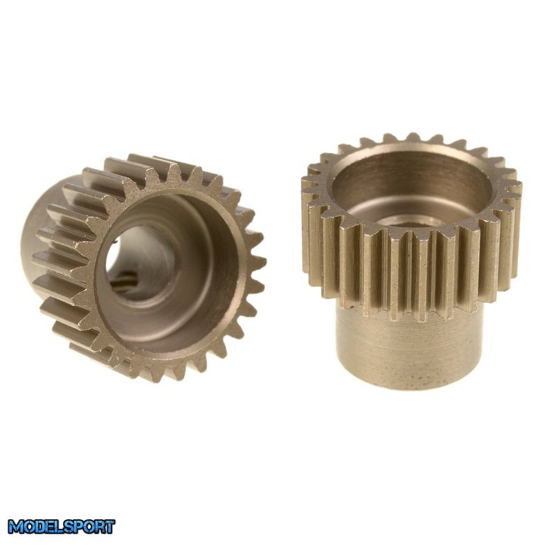 Team Corally - 48 DP Pinion  Short  Hardened Steel  25 Teeth - �5mm