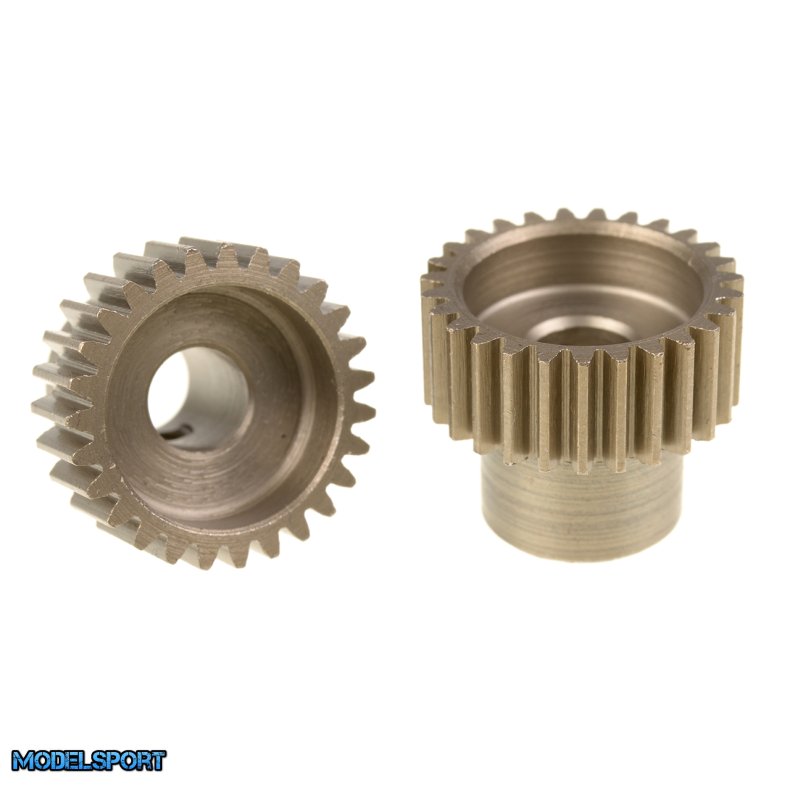 Team Corally - 48 DP Pinion  Short  Hardened Steel  27 Teeth - �5mm