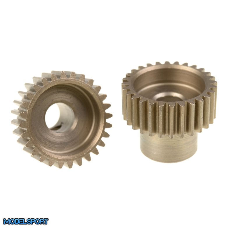 Team Corally - 48 DP Pinion  Short  Hardened Steel  28 Teeth - �5mm