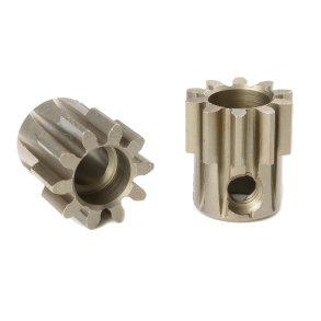 Team Corally - M1.0 Pinion - Short - Hardened Steel - 10 Teeth - Shaft Dia. 5mm