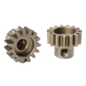Team Corally - M1.0 Pinion - Short - Hardened Steel - 15 Teeth - Shaft Dia. 5mm