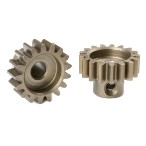 Team Corally - M1.0 Pinion - Short - Hardened Steel - 17 Teeth - Shaft Dia. 5mm