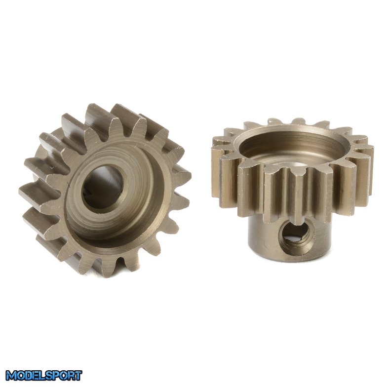 Team Corally - M1.0 Pinion - Short - Hardened Steel - 17 Teeth - Shaft Dia. 5mm