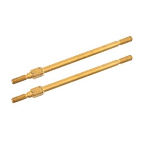 Team Corally - Steering Turnbuckle - 62mm - S2 Steel - Gold - 2 Pcs