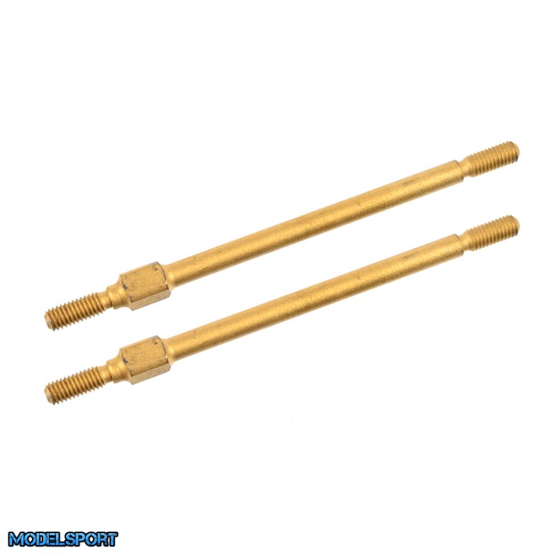 Team Corally - Steering Turnbuckle - 62mm - S2 Steel - Gold - 2 Pcs