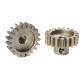 Team Corally - M1.0 Pinion - Short - Hardened Steel - 19 Teeth - Shaft Dia. 5mm