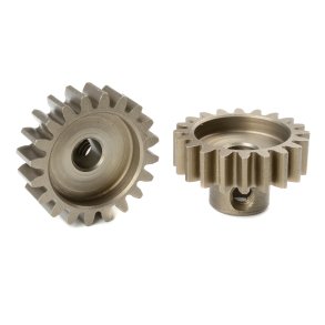 Team Corally - M1.0 Pinion - Short - Hardened Steel - 20 Teeth - Shaft Dia. 5mm