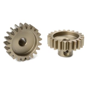 Team Corally - M1.0 Pinion - Short - Hardened Steel - 21 Teeth - Shaft Dia. 5mm