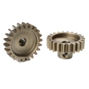 Team Corally - M1.0 Pinion - Short - Hardened Steel - 22 Teeth - Shaft Dia. 5mm