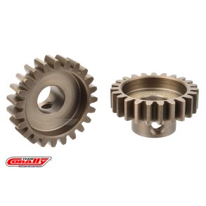 Team Corally - M1.0 Pinion  Short Wide Teeth  Hardened Steel - 22 Teeth - Shaft Dia. 8mm