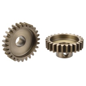 Team Corally - M1.0 Pinion  Short Wide Teeth  Hardened Steel - 26 Teeth - Shaft Dia. 8mm