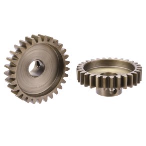 Team Corally - M1.0 Pinion  Short Wide Teeth  Hardened Steel - 29 Teeth - Shaft Dia. 8mm