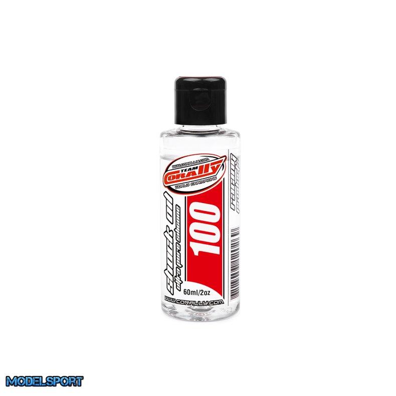 Team Corally - Shock Oil - Ultra Pure Silicone - 100 CPS - 60ml / 2oz