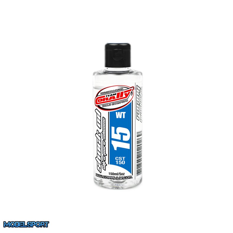 Team Corally - Shock Oil - Ultra Pure Silicone - 15 WT - 150ml