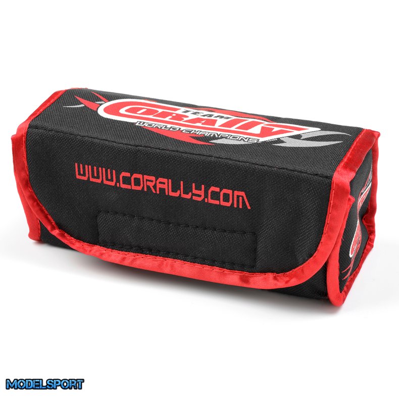 Team Corally - Lipo Safe Bag - for 2 pcs 2S Hard Case Batterypacks