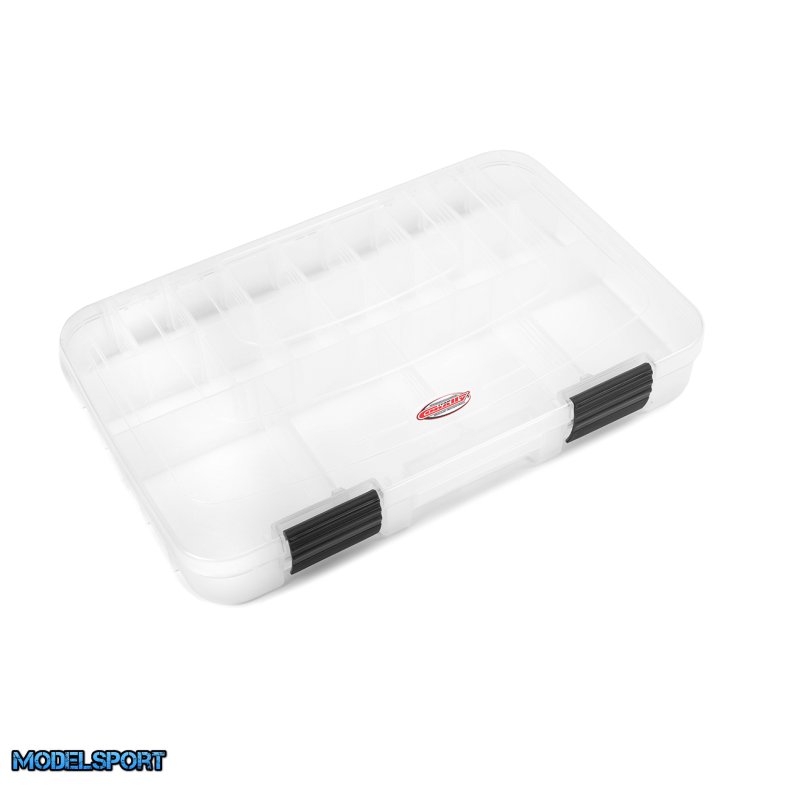 Team Corally - Assortment Box - Large - 3-21 Adjustable Compartments - 364x248x50mm